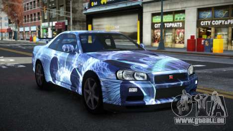 Nissan Skyline R34 Conia S3 pour GTA 4