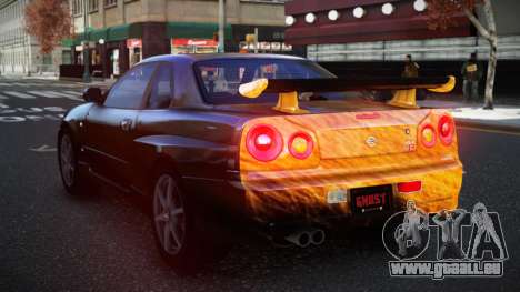 Nissan Skyline R34 Conia S7 pour GTA 4