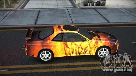 Nissan Skyline R34 Ganleen S14 für GTA 4