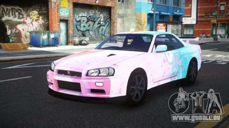 Nissan Skyline R34 Conia S4 für GTA 4