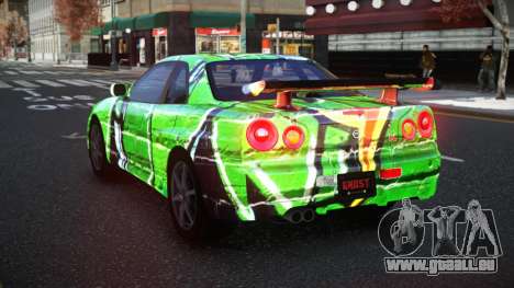 Nissan Skyline R34 Conia S1 für GTA 4