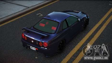 Nissan Skyline R34 Daklemire für GTA 4