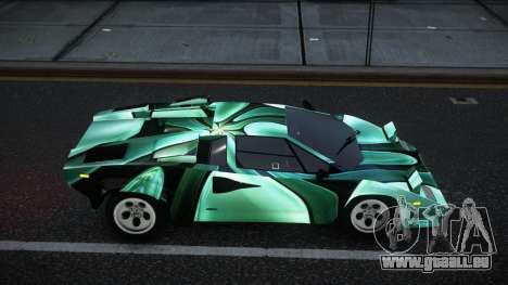 Lamborghini Countach Aireber S6 pour GTA 4