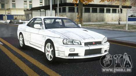 Nissan Skyline R34 Ganleen S1 für GTA 4