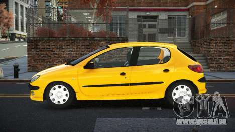 Peugeot 206 Jiwrod pour GTA 4