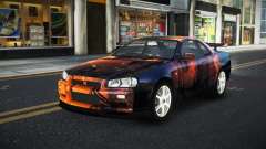 Nissan Skyline R34 Ganleen S14 pour GTA 4
