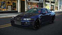 Nissan Skyline R34 Daklemire für GTA 4