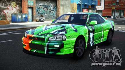 Nissan Skyline R34 Conia S1 pour GTA 4