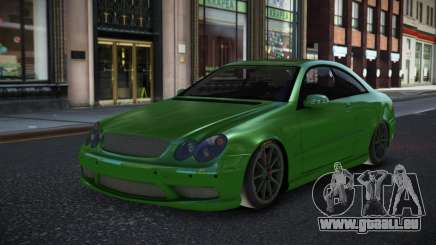 Mercedes-Benz CLK55 AMG Sujpaye pour GTA 4