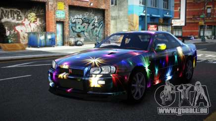 Nissan Skyline R34 Conia S2 pour GTA 4