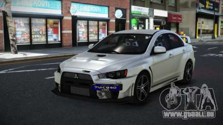 Mitsubishi Lancer Evolution X Mozqah für GTA 4