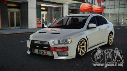 Mitsubishi Lancer Evolution X Ruta für GTA 4