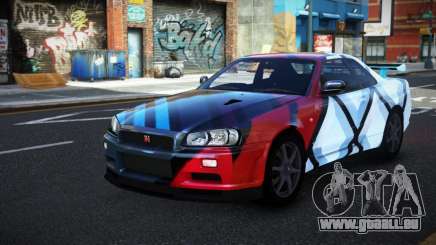 Nissan Skyline R34 Conia S9 pour GTA 4