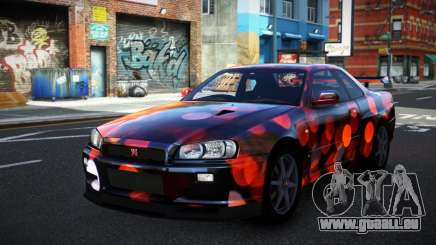 Nissan Skyline R34 Conia S6 pour GTA 4
