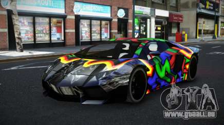 Lamborghini Aventador Becole S10 pour GTA 4