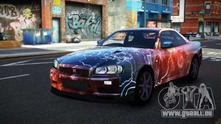 Nissan Skyline R34 Conia S10 pour GTA 4