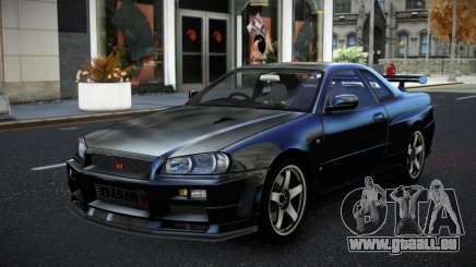 Nissan Skyline R34 Qiuto für GTA 4