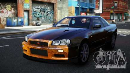 Nissan Skyline R34 Conia S7 pour GTA 4