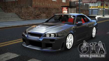 Nissan Skyline R34 Hustek pour GTA 4