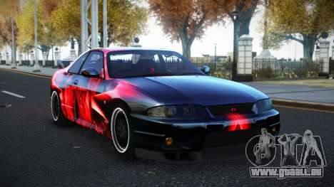 Nissan Skyline R33 Hacoley S6 pour GTA 4