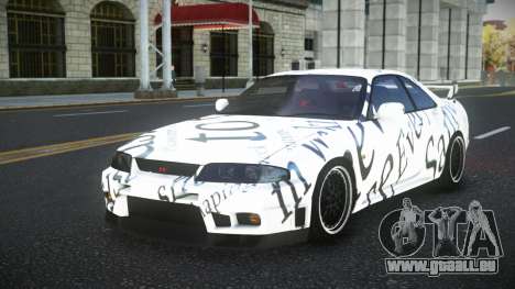 Nissan Skyline R33 Hacoley S9 pour GTA 4