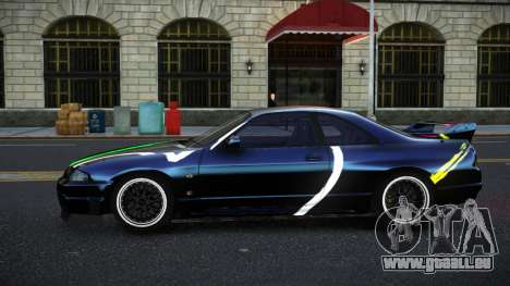 Nissan Skyline R33 Hacoley S14 pour GTA 4