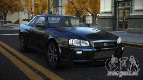 Nissan Skyline R34 Gaselly S14 für GTA 4