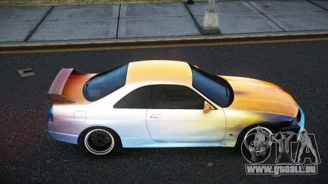 Nissan Skyline R33 Hacoley S11 pour GTA 4