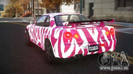 Nissan Skyline R34 Gaselly S4 pour GTA 4