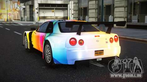 Nissan Skyline R34 Jagrao S12 für GTA 4