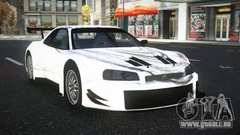 Nissan Skyline R34 Jagrao S9 für GTA 4