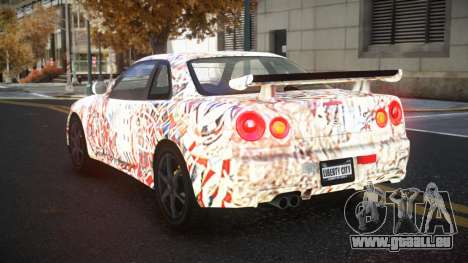 Nissan Skyline R34 Gaselly S1 pour GTA 4