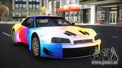 Nissan Skyline R34 Jagrao S12 für GTA 4