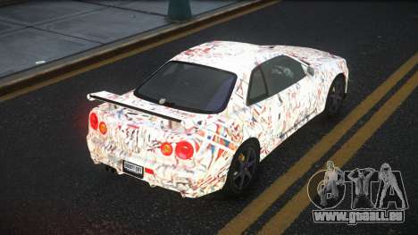 Nissan Skyline R34 Gaselly S1 pour GTA 4