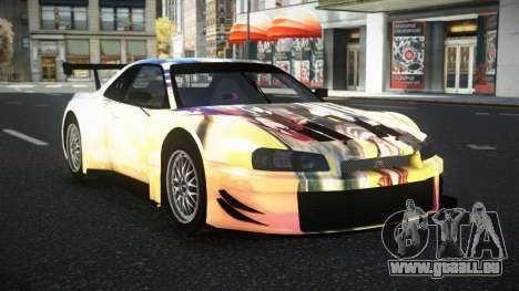 Nissan Skyline R34 Jagrao S14 pour GTA 4