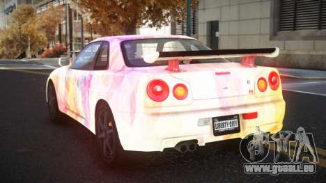 Nissan Skyline R34 Gaselly S12 für GTA 4