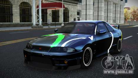 Nissan Skyline R33 Hacoley S14 pour GTA 4