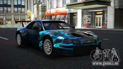Nissan Skyline R34 Jagrao S6 für GTA 4