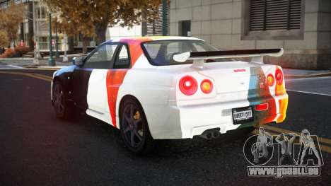 Nissan Skyline R34 Gaselly S9 pour GTA 4