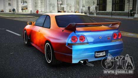 Nissan Skyline R33 Hacoley S11 pour GTA 4