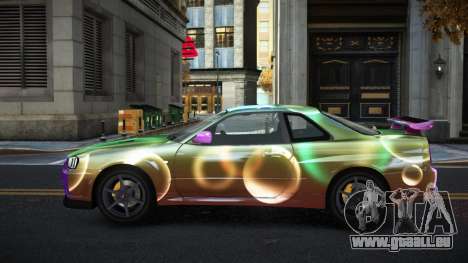 Nissan Skyline R34 Gaselly S2 pour GTA 4