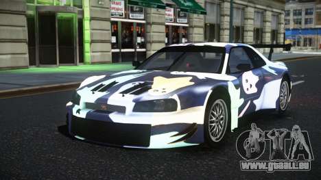 Nissan Skyline R34 Jagrao S5 für GTA 4