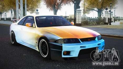 Nissan Skyline R33 Hacoley S11 pour GTA 4