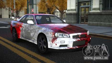 Nissan Skyline R34 Gaselly S10 für GTA 4