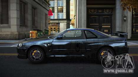 Nissan Skyline R34 Gaselly S14 für GTA 4