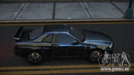 Nissan Skyline R34 Gaselly S14 für GTA 4