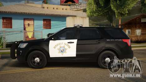 Ford Explorer Police 16th für GTA San Andreas