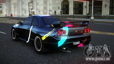 Nissan Skyline R33 Hacoley S14 pour GTA 4
