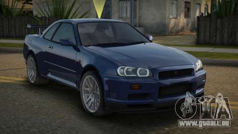 Nissan Skyline GT-R R34 99th für GTA San Andreas