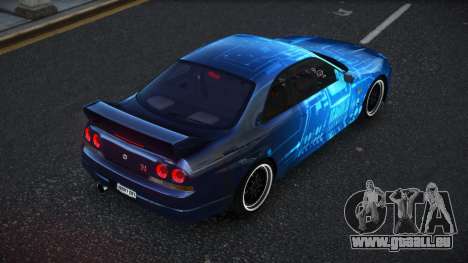 Nissan Skyline R33 Hacoley S4 für GTA 4